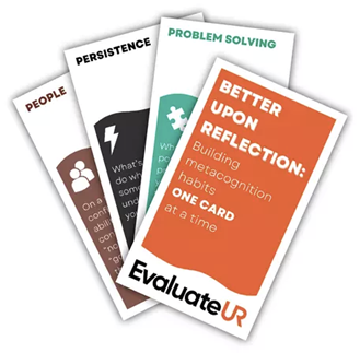 image showing four example metacognition cards
